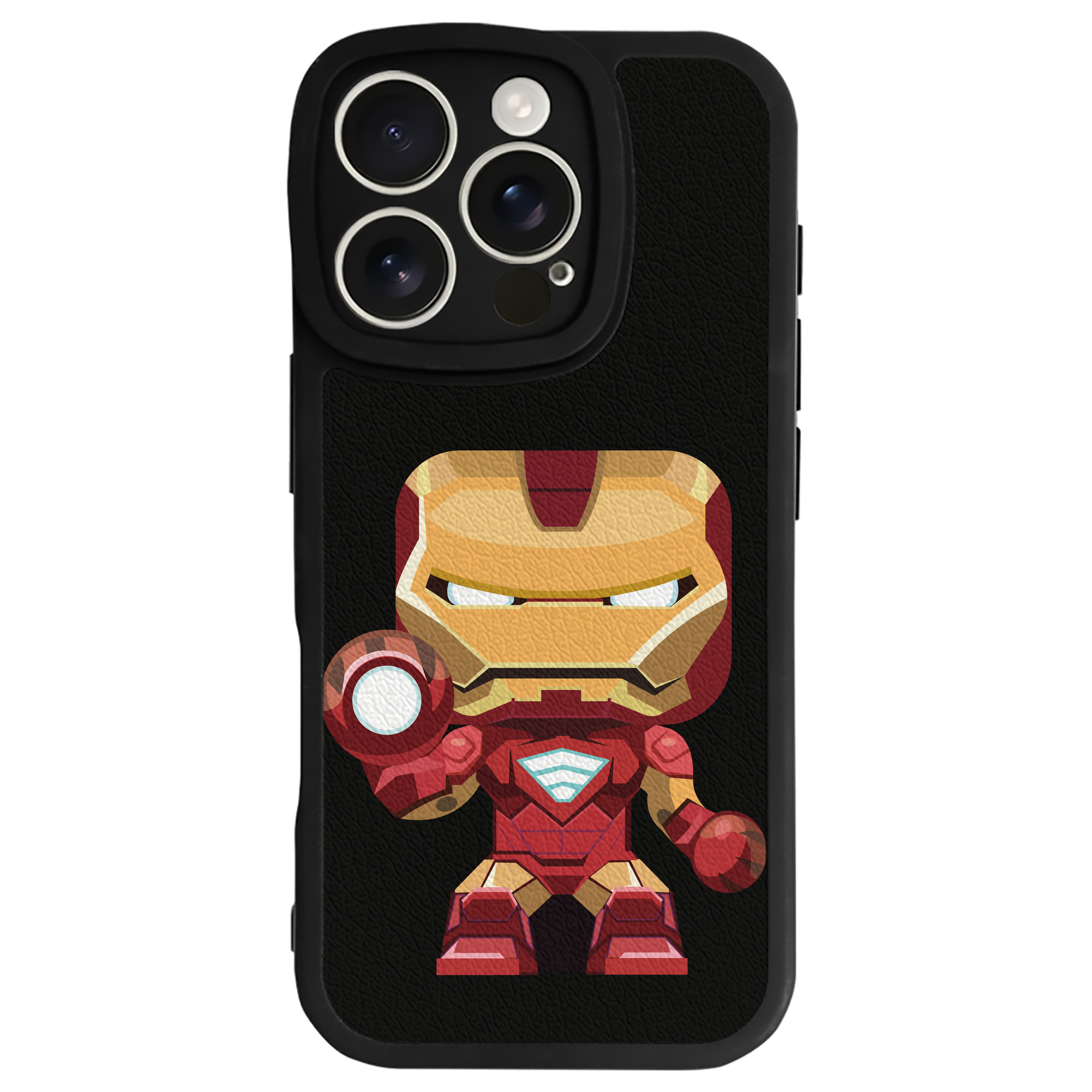 （画像用） アベンジャーズ The Avengers 【iPhone 16シリーズ対応】シリコンスマホケース（レザー調） 材質：シリコン